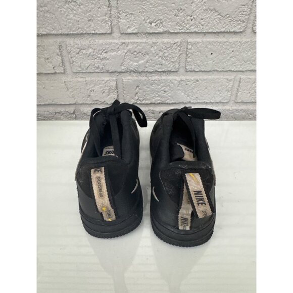 Nike Air Force One LV 8 Utility Kids Black Sneakers Size 3Y - Picture 4 of 7